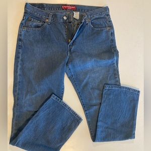 Levi's Nouveau Straight 505 jeans, size 12 MIS M
